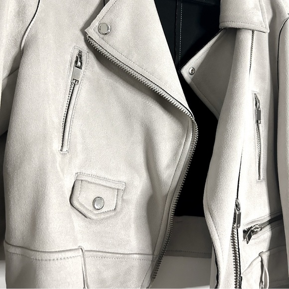 Suede leather style jacket - Picture 4 of 4